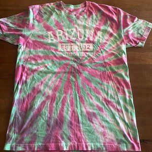 Arizona est. 1912 Grand Canyon Tie Dye Mens Large Short Sleeve Graphic T‎ Shirt
